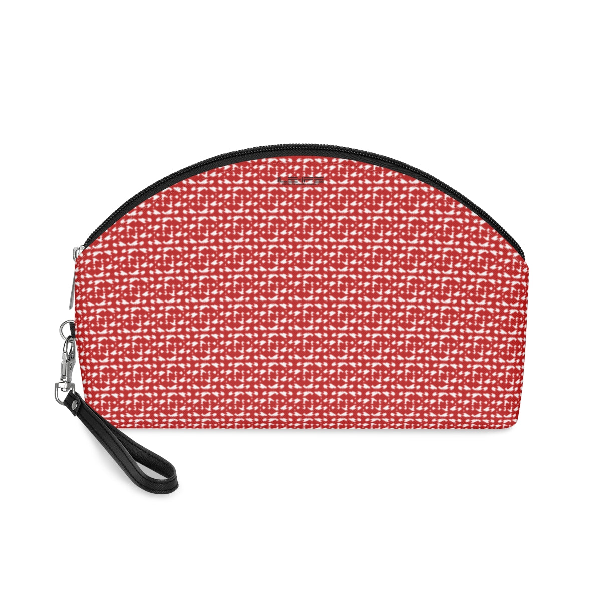 Chic Red Makeup Bag, Cosmetic Pouch, Stylish Gift, Travel Organizer, Makeup Organizer, Clutch for Special Occasions