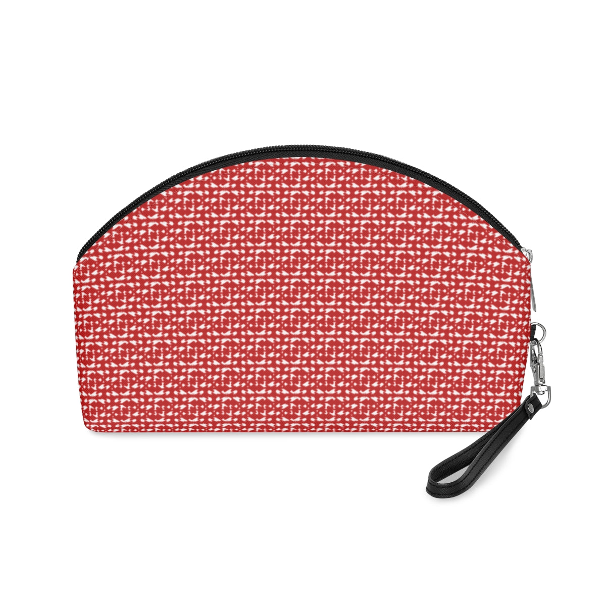 Chic Red Makeup Bag, Cosmetic Pouch, Stylish Gift, Travel Organizer, Makeup Organizer, Clutch for Special Occasions
