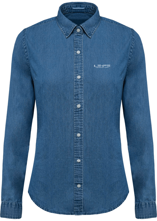 Chemise femme denim Chambray model20