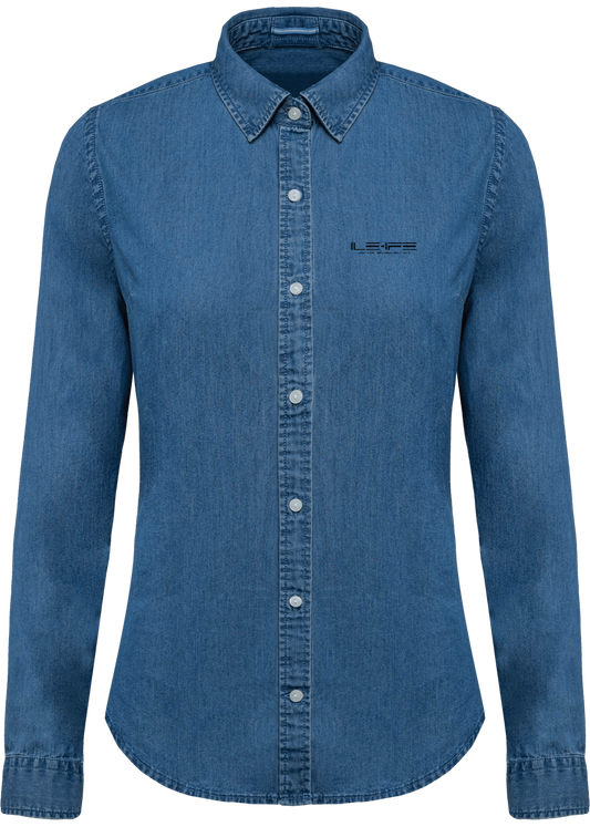 Chemise femme denim Chambray model20