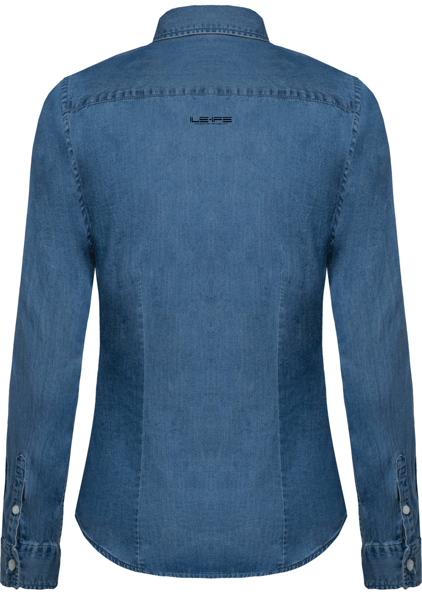 Chemise femme denim Chambray model20