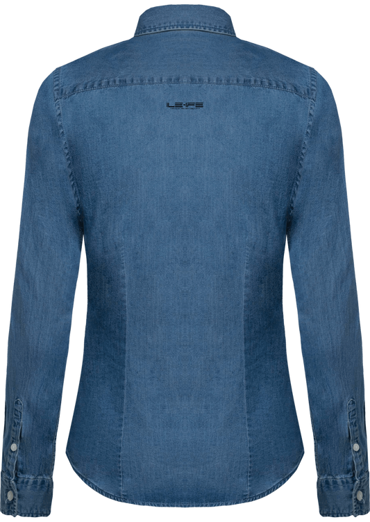 Chemise femme denim Chambray model20